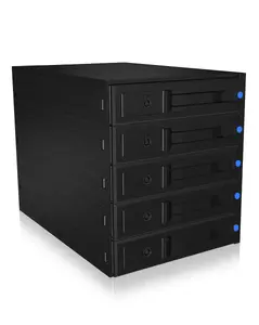 Бэкплейн ICY BOX IB-575SSK-12G 3,5" (8.89 см), 5x SATA, hot-swap, чёрный