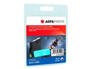 Ink cartridge AgfaPhoto APET048BD — black pigment ink, 1 pc