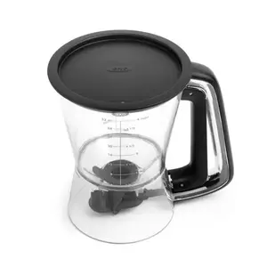 Mīklas dozators OXO 11231000 — 1000 ml, melns/caurspīdīgs plastmasa