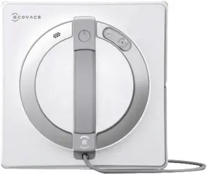 Robots logu tīrītājs Ecovacs WG852-11EDR — akumulators 4500 mAh, LiPo, 271×271×77 mm, balts