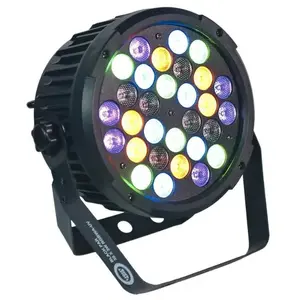LED PAR prožektors Light4Me BLACK PAR 30x3W RGBA-UV — 30x3W LED, RGBA+UV