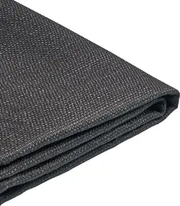 Replacement upholstery cover for bed 140 x 200 cm Beliani FITOU, black