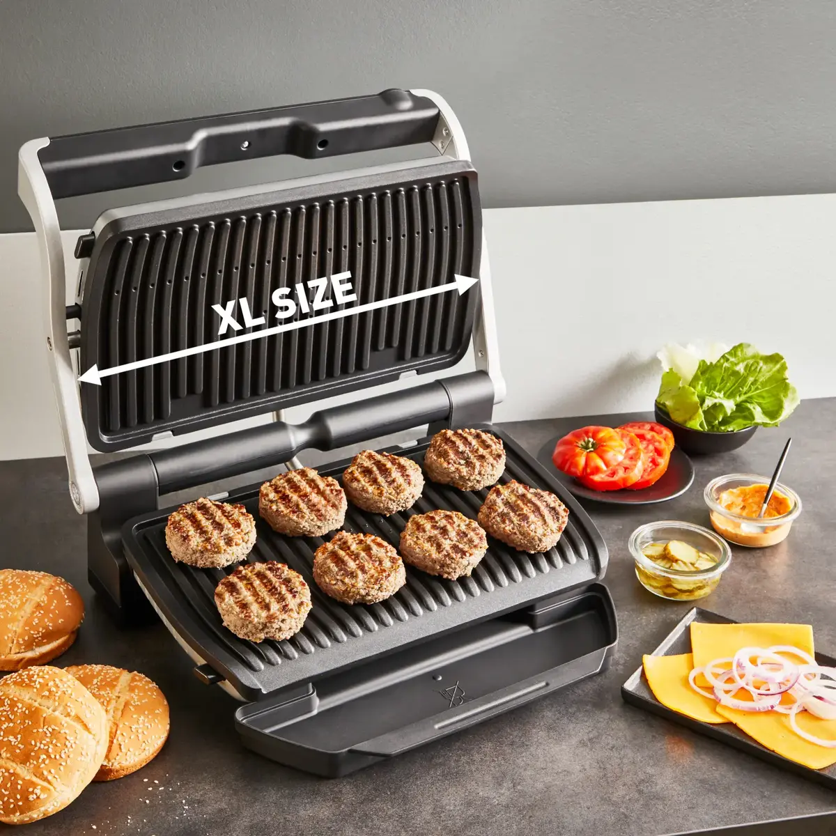 Tefal Optigrill+ XL GC727D10 kontaktgrils Photo 3