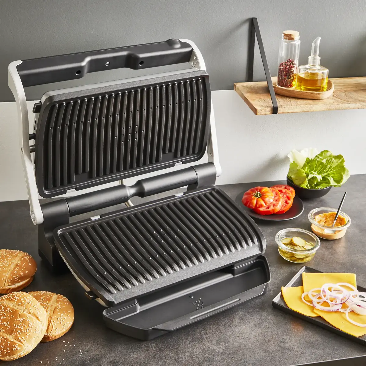 Tefal Optigrill+ XL GC727D10 kontaktgrils Photo 4