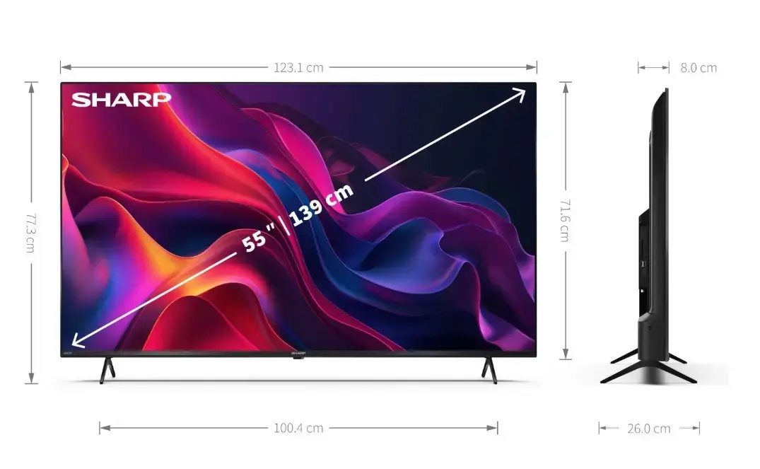 Sharp LED televizors 70GK4745E 70" Photo 6
