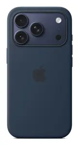 Силиконовый чехол с MagSafe для iPhone 17 Pro — Midnight — крышка, подходит для экрана 6,3" (16 см)
