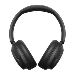 Беспроводные накладные наушники QCY H2S Lite (черный) — складные, легкие, с микрофоном