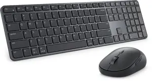 Keyboard and Mouse Set Dell Pro 7 Slim KM726 — Full-size RF Wireless + Bluetooth, QWERTZ (Czech/Slovak), Black