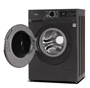 Veļas mazgājamā mašīna Midea MF110W60/T-HR — frontālā, izmēri 655×500×885 mm, svars 52 kg, 24 mēnešu garantija