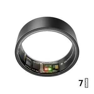 Smart ring activity tracker Ultrahuman Ring AIR – sleep and fitness tracker, Size 7, Grey, up to 6 days battery