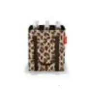 Pudeļu soma Reisenthel ZJ6048, poliesters, 240×240×280 mm, krāsa Black/Brown