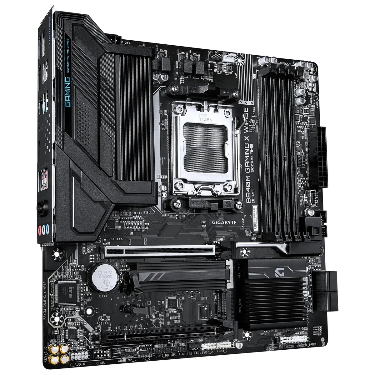 GIGABYTE B840M GAMING X WIFI6E mātesplate Photo 3
