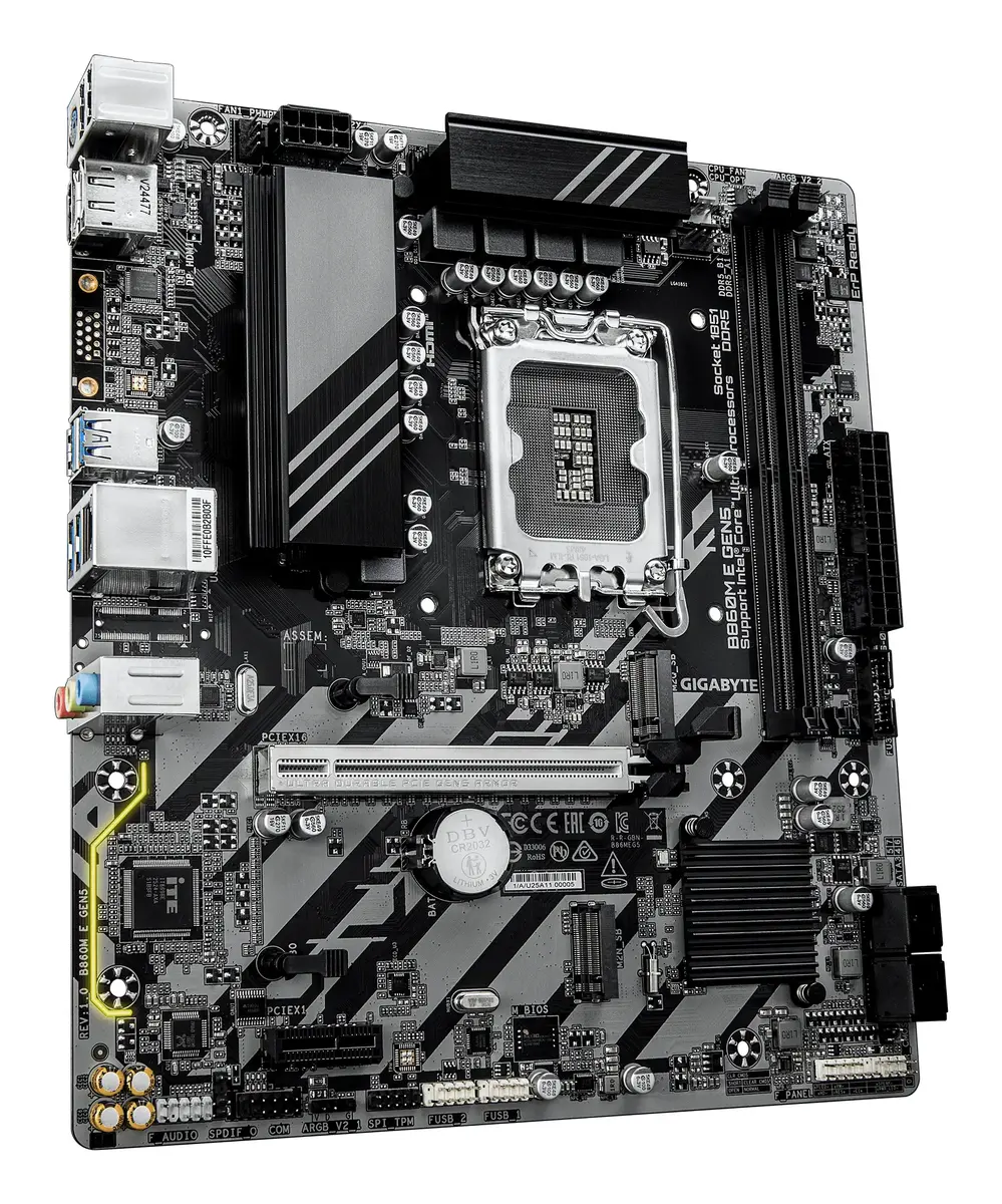 GIGABYTE B860M E GEN5 motherboard Photo 3