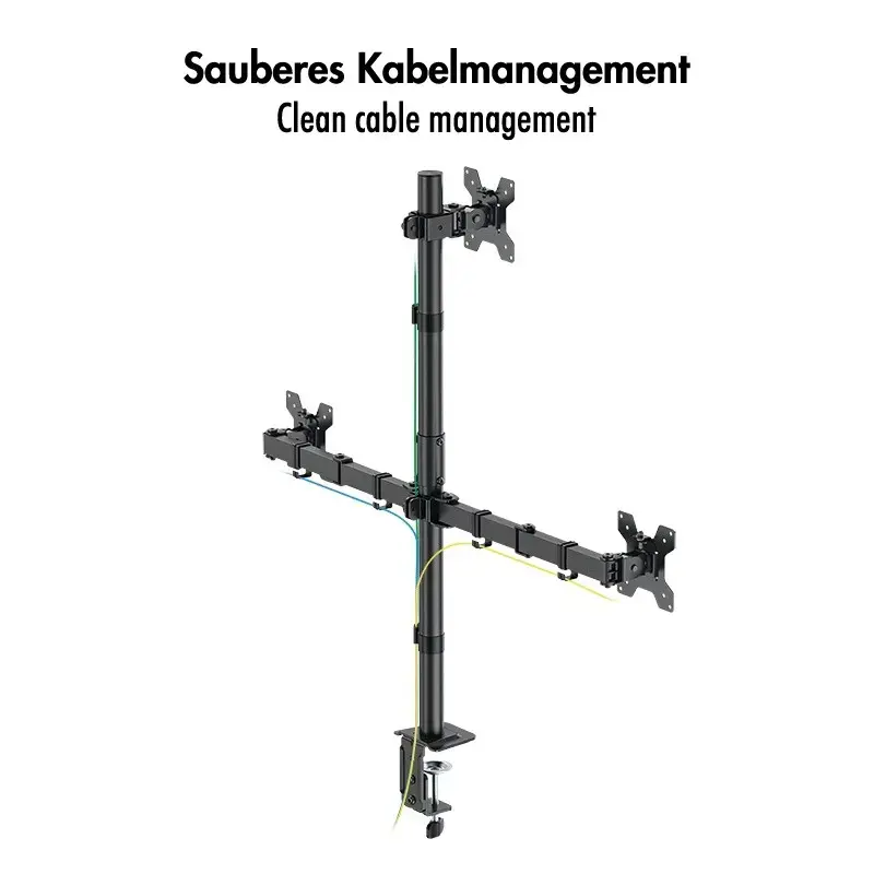 LOGILINK BP0218 trīskāršs stiprinājums 17–27" Photo 8