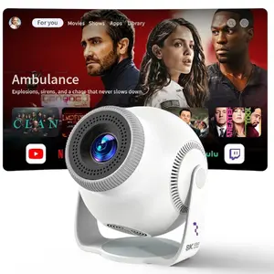 Projector Riff TP360 Smart Android 14 — 8K Support, 360° Rotation Freedom