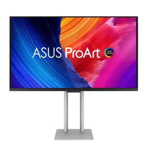 Монитор ASUS ProArt PA27UCDMR 67,3 см (26,5") 3840×2160 4K OLED серебристый, 0,1 мс, USB 3.2 Gen 2, динамики, VESA