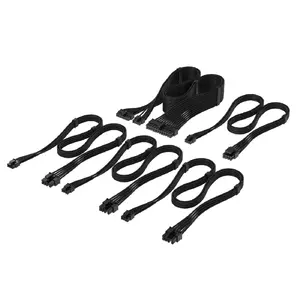 Internal power cable Corsair CP-8920373 — straight-to-straight, black