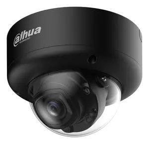 IP drošības kamera DAHUA IPC-HDBW5559E1-ZHE-IL-27135 melns dome, 2960×1668 (5MP), 2.7–13.5 mm maināms fokuss, 0.0005 lx, 355° rotācija, āra, griesti/siena/stabs