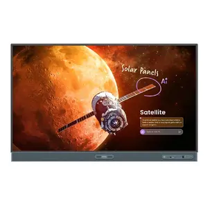 Interactive whiteboard BenQ RP6505 65" (165.1 cm) UHD 3840×2160, Android, 450 cd/m², Wi‑Fi 6, HDMI/DP, USB‑A/B/C, 25W+20W speakers