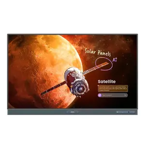 Interactive whiteboard BenQ RP7505 75" (190.5 cm) 3840×2160 UHD Android, 450 cd/m², Wi‑Fi 6, HDMI, USB‑C, 25W+20W audio