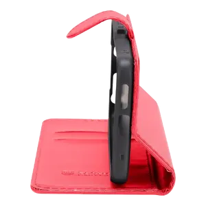 Protective Tactical Field Notes Case for Samsung Galaxy A56 5G — red