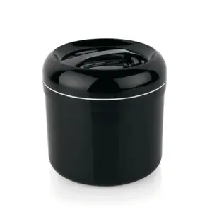 Ice Bucket WAS DE1233767401, 4 L, Ø21 × H22 cm, Black, PP