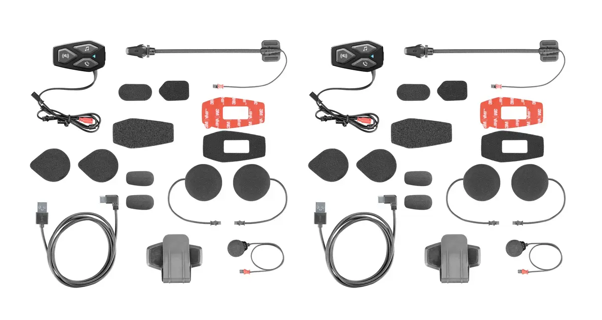 INTERPHONE U-COM 3 motorcycle intercom double pack Photo 7