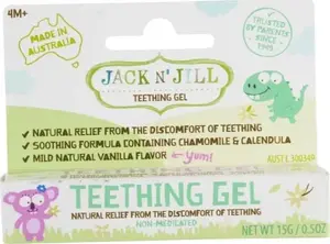 Успокаивающий гель при прорезывании зубов Jack NJill 15 г — натуральная формула для младенцев