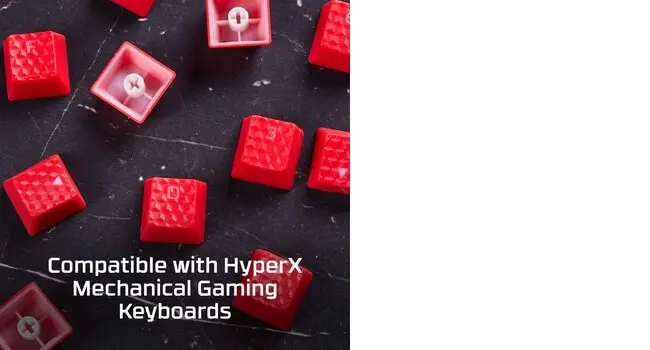 HyperX Резиновые колпачки для клавиш Красный Photo 9