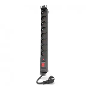 Сетевой фильтр Acar PDU RACK с защитой от перенапряжения 8 розеток 1.5 м чёрный (W2406)