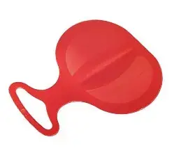 Bum slidāre Prosperplast FREE, plastmasa sarkana, 335×465×15 mm