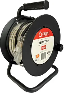 LED strip GRIPO 800 lm/m, 25 m on spool, model 44998