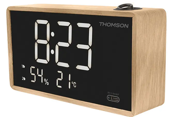 Thomson CP202T Digital Alarm Clock Photo 2