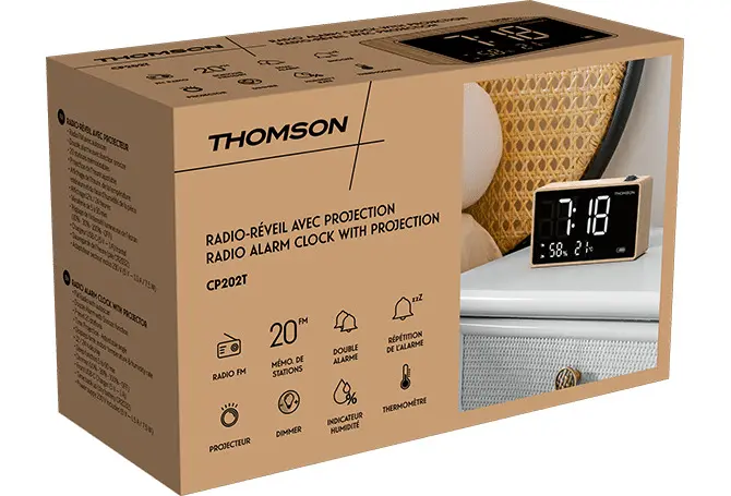 Thomson CP202T Digital Alarm Clock Photo 7