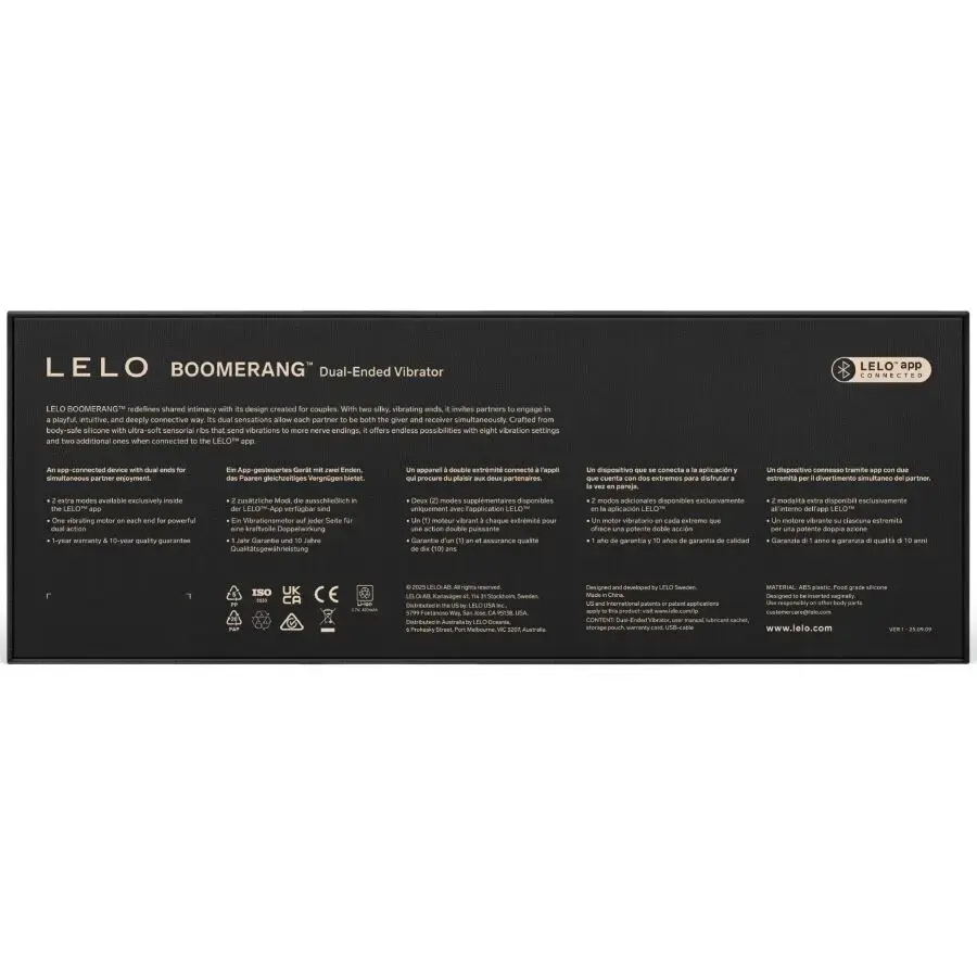Lelo Boomerang divpusējs vibrators Photo 5