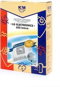 Vacuum cleaner bags set könig & meyer LG L02 Micro – 4 bags + 1 microfilter