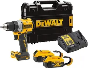 Cordless Drill/Driver DeWalt DCD800P2LRT 18 V with 2 x 5 Ah batteries