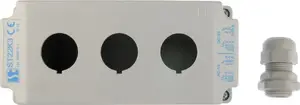 Cassette module Spamel ST22K3 — 3-openings cassette without fittings