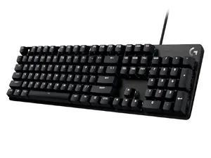 Механическая игровая клавиатура Logitech G G413 SE — полноразмерная 104 клавиши, проводная USB, LED-подсветка, QWERTY, кабель 1.8 м, черная