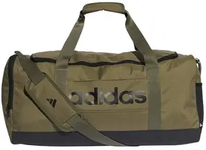 Спортивная сумка ADIDAS Linear Duffel M, хаки, средний размер, модель IN6119