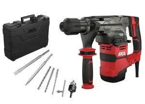 Perforators Sourcing 1781 GB 1500 W SDS Plus, 750 apgr./min, urbšana betonā līdz 36 mm, 5.3 kg, sarkans/melns