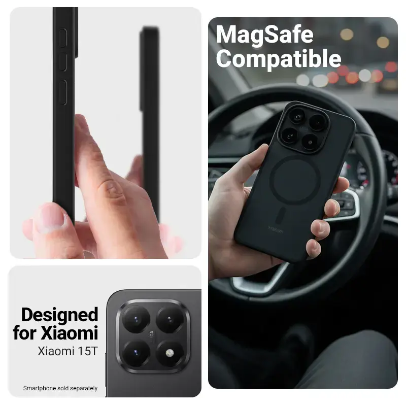 Crong Hybrid Matte Magnetic — чехол для Xiaomi 15T Photo 5