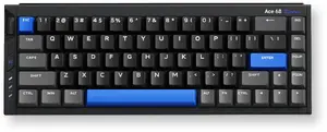 Mehāniskā tastatūra Mchose Ace 68 Turbo Mount Tai Magnetic Switch GT, 68 taustiņu kompakta, vada savienojums