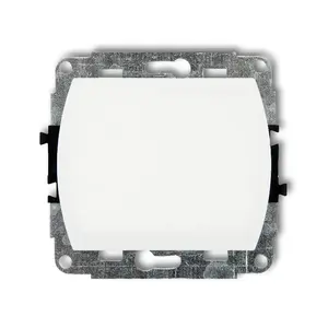 Pushbutton switch Karlik WP-1, IP20, 250 V AC input, 10 A nominal current