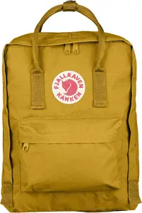 Mugursoma Fjällräven Kånken dzeltena, polipropilēns (PP), 27×13×38 cm, unisex
