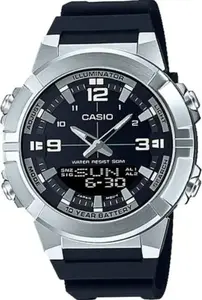 Rokaspulkstenis CASIO AMW-870-1AVDF — analoģiski-digitāls, ūdensizturīgs, dubultais displejs