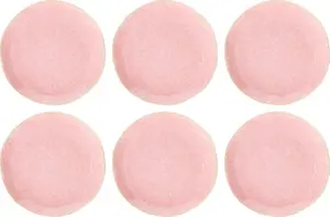 Salad plates set Lassig ROSE&TULIPANI CONCERTO FUSE ROSA — 6 pieces, 22 cm