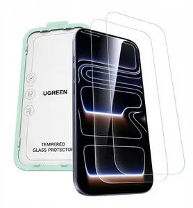 Tempered glass screen protector UGREEN SP1143 for iPhone 17 Pro (2 pcs)
