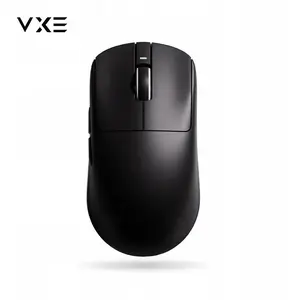 Беспроводная игровая мышь ATK VXE R1 SE Plus — чёрная, беспроводная эргономичная мышь