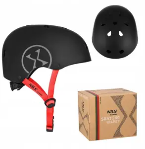 Helmet Nils Extreme MTW001-2, size S (52–56 cm), black